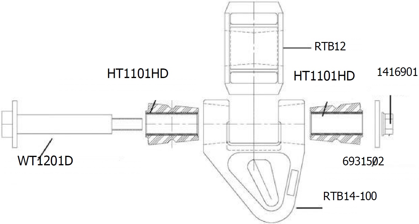 Install 2in Drawbarpins Diagram